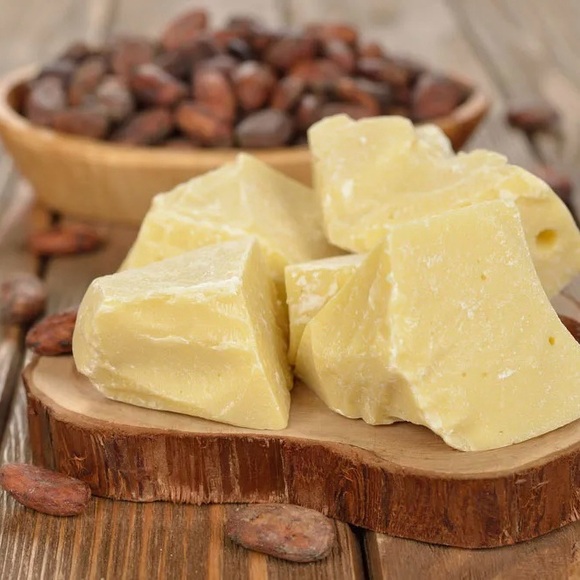 Cocoa Butter Solid Lotion Bar. Organic clean skincare Handmade Small business - Picture 2 of 5